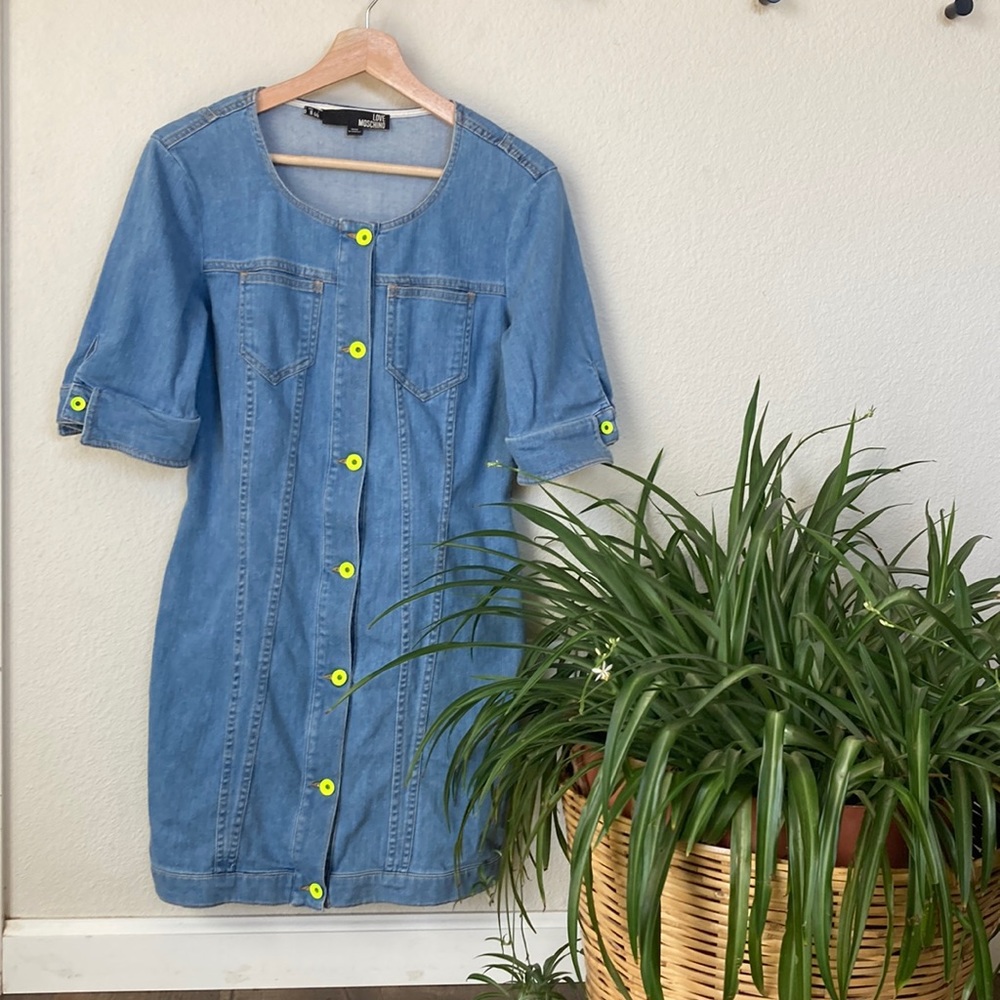 Love Moschino denim dress